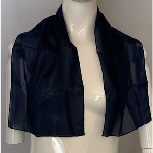 Dark blue scarf, vintage